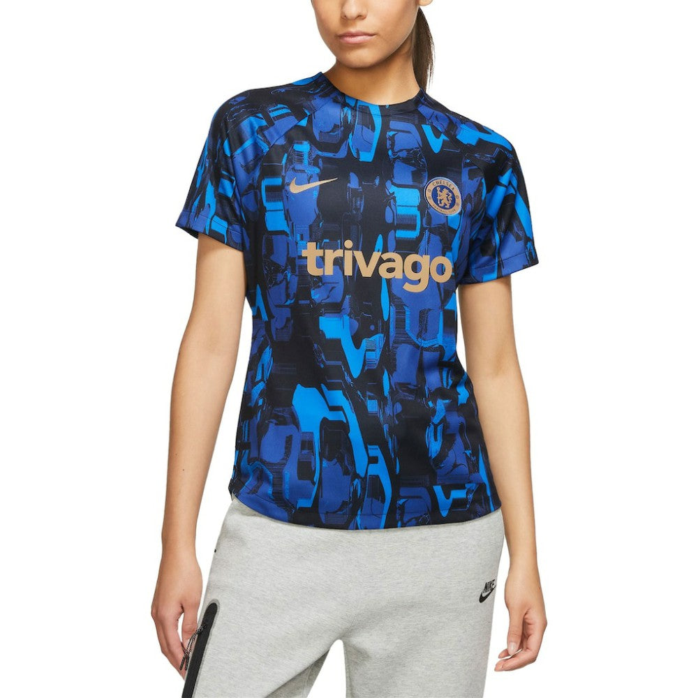 Chelsea Women's 2023/24 Home Academy Pro Pre-Match Top / Soccer Discount