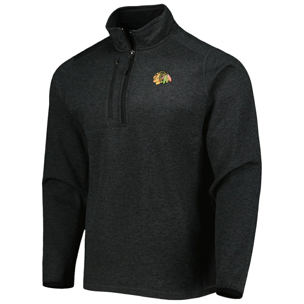 Chicago Blackhawks Antigua Course Quarter-Zip Jacket
