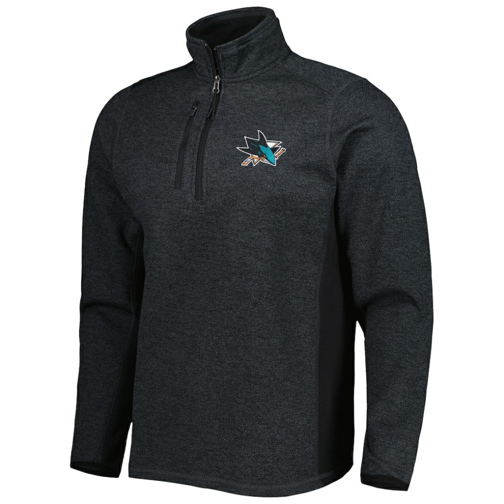 San Jose Sharks Antigua Course Quarter-Zip Jacket
