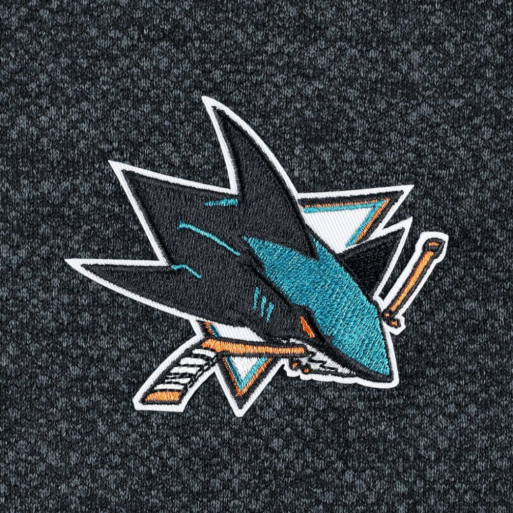 San Jose Sharks Antigua Course Quarter-Zip Jacket