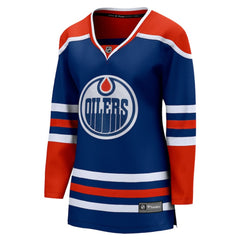 Edmonton Oilers Fanatics Women's Home Breakaway Blank Jersey