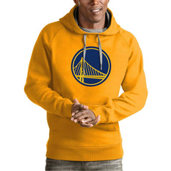 Golden State Warriors Antigua Team Logo Victory Pullover Hoodie sale - Gold sale
