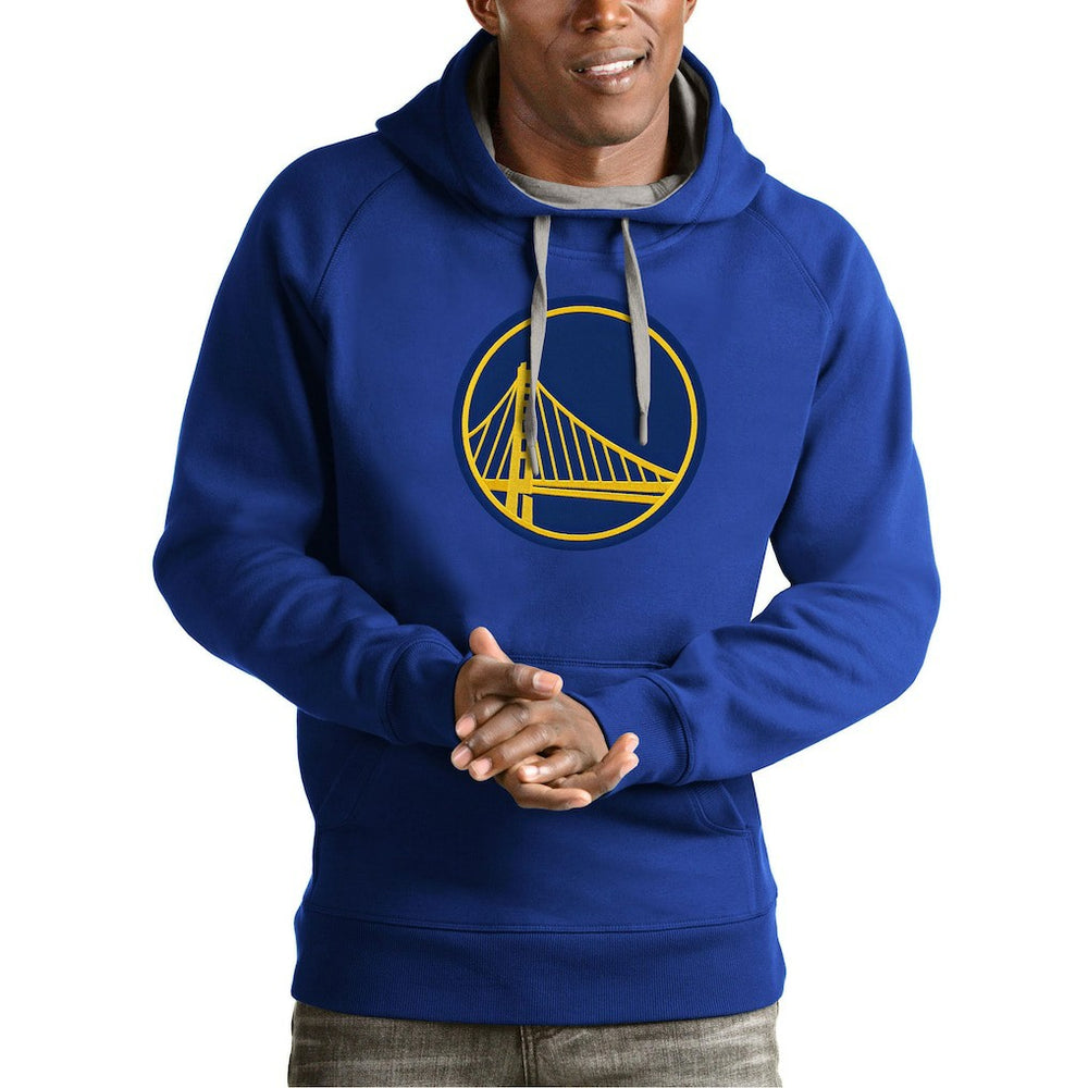 Golden State Warriors Antigua Team Logo Victory Pullover Hoodie sale - Royal cheap