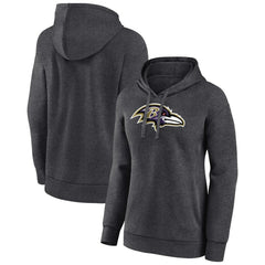 NFL Baltimore Ravens Women's Primary Logo Pullover Hoodie