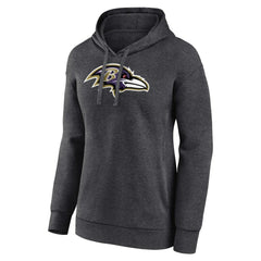 NFL Baltimore Ravens Women's Primary Logo Pullover Hoodie