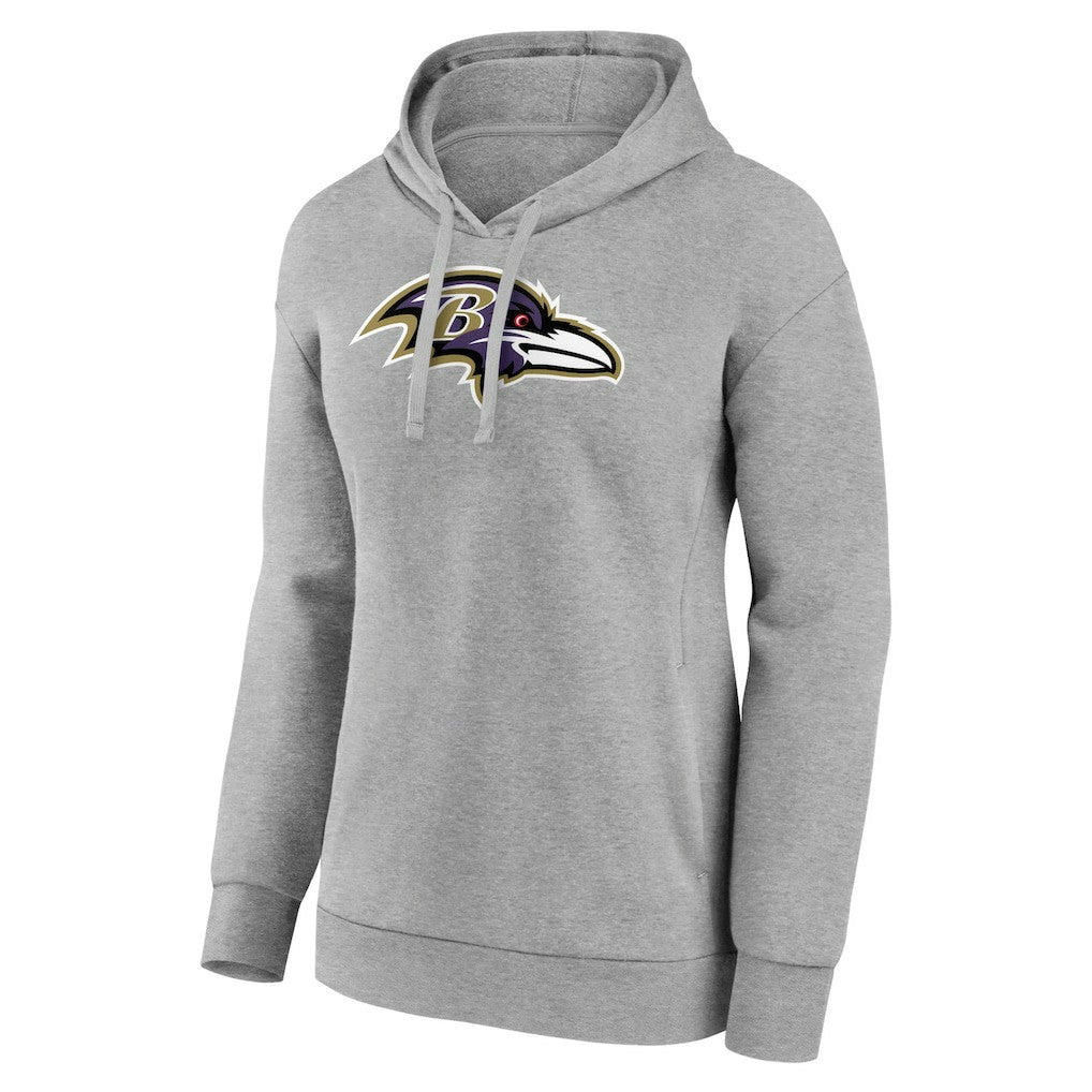 NFL Baltimore Ravens Women's Primary Logo Pullover Hoodie