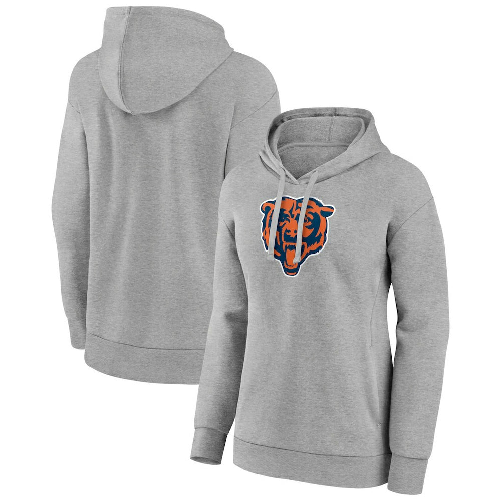 NFL Chicago Bears Women's Primary Logo Pullover Hoodie