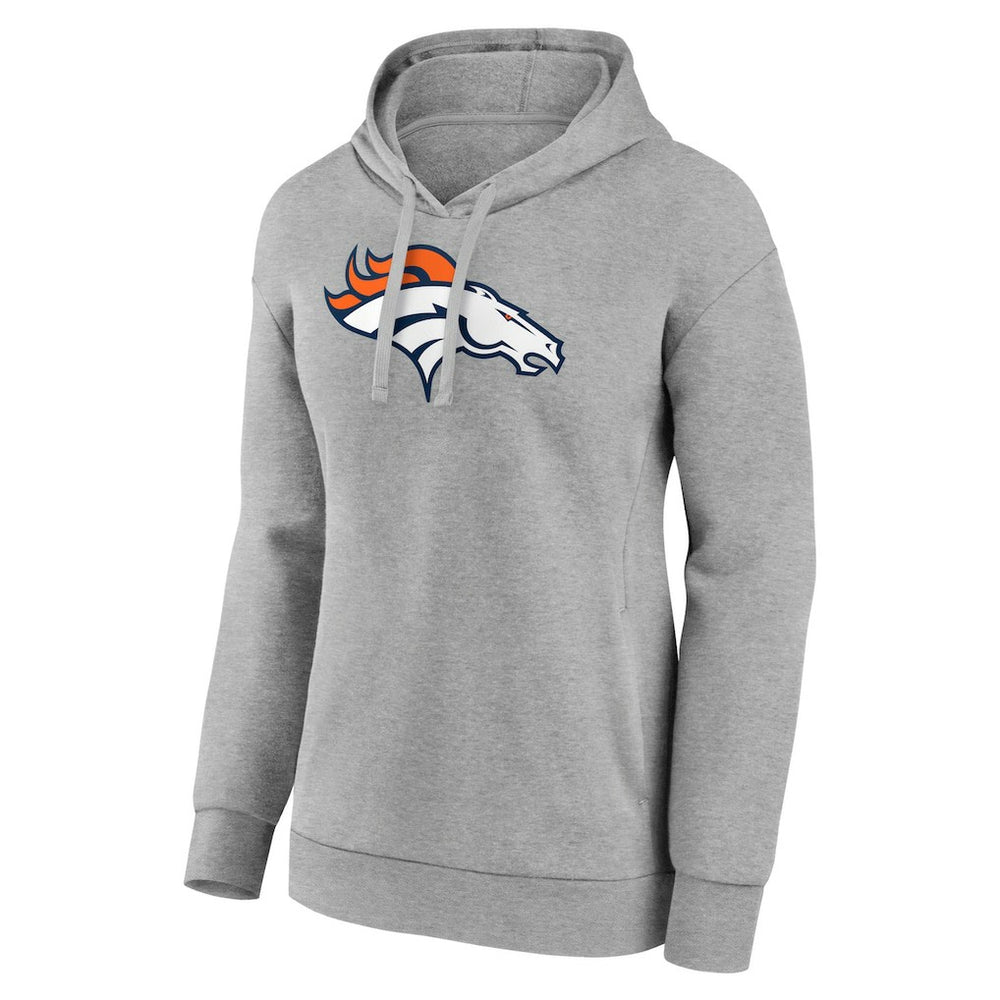 NFL Denver Broncos Women's Primary Logo Pullover Hoodie