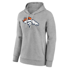 NFL Denver Broncos Women's Primary Logo Pullover Hoodie