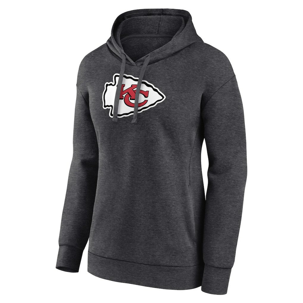 NFL Kansas City Chiefs Women's Primary Logo Pullover Hoodie