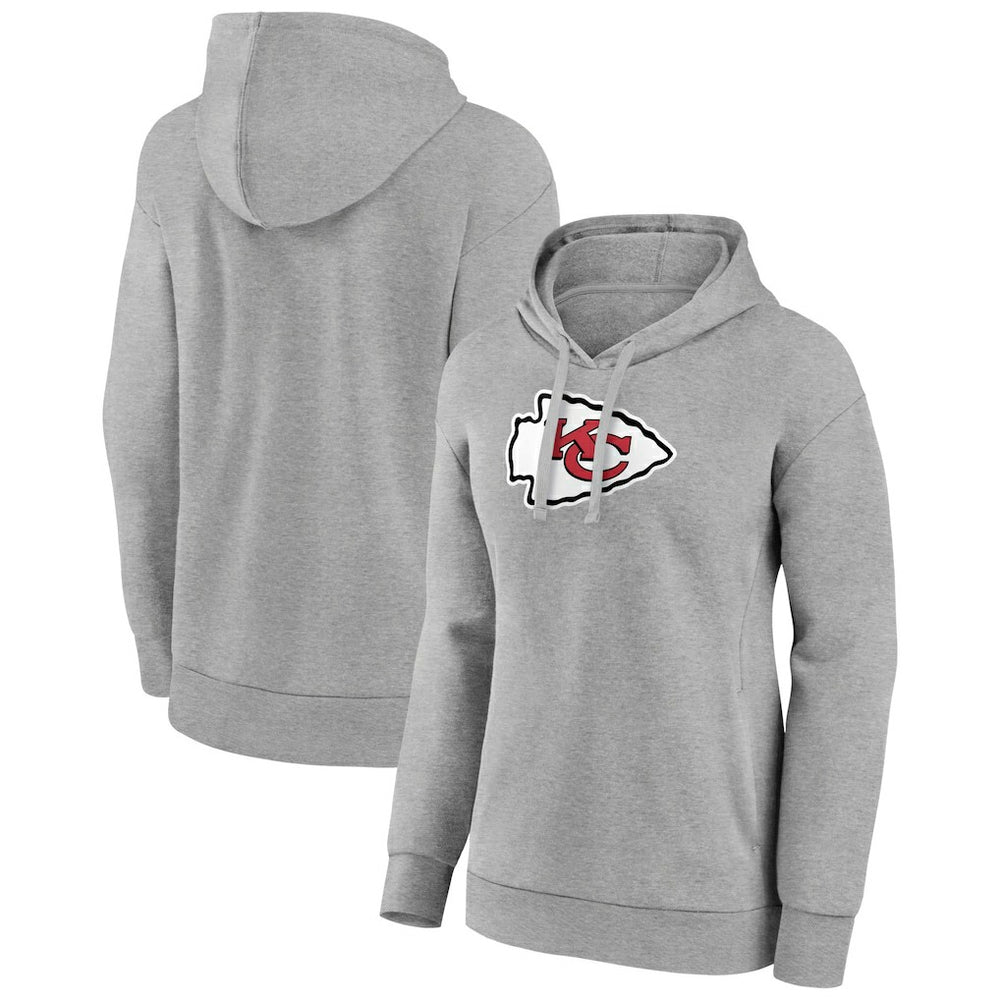 NFL Kansas City Chiefs Women's Primary Logo Pullover Hoodie