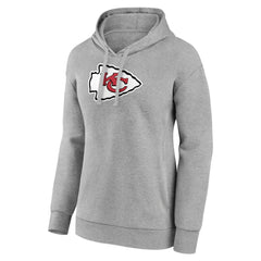 NFL Kansas City Chiefs Women's Primary Logo Pullover Hoodie