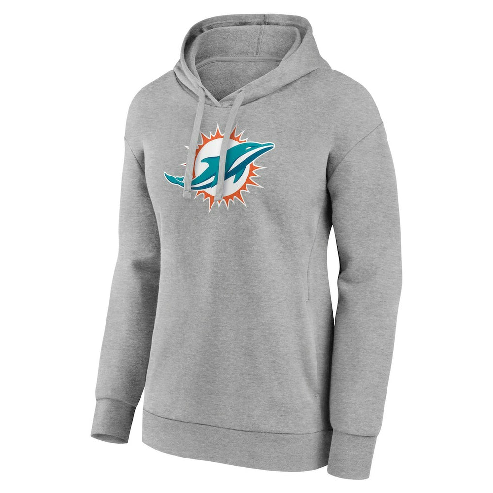 NFL Miami Dolphins Women's Primary Logo Pullover Hoodie