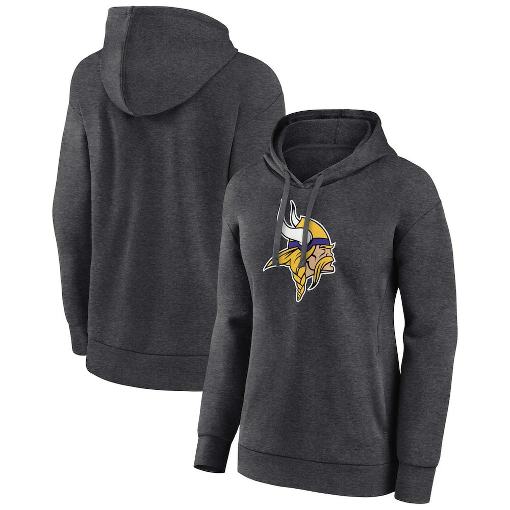 NFL Minnesota Vikings Women's Primary Logo Pullover Hoodie