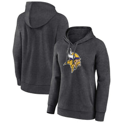 NFL Minnesota Vikings Women's Primary Logo Pullover Hoodie