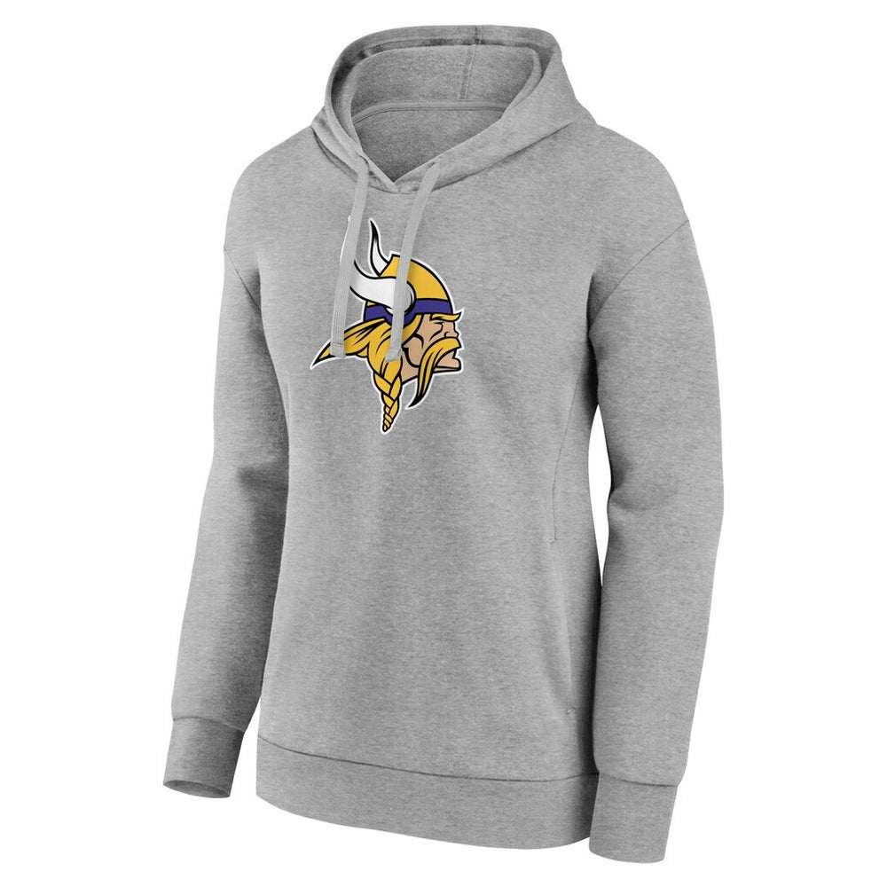 NFL Minnesota Vikings Women's Primary Logo Pullover Hoodie