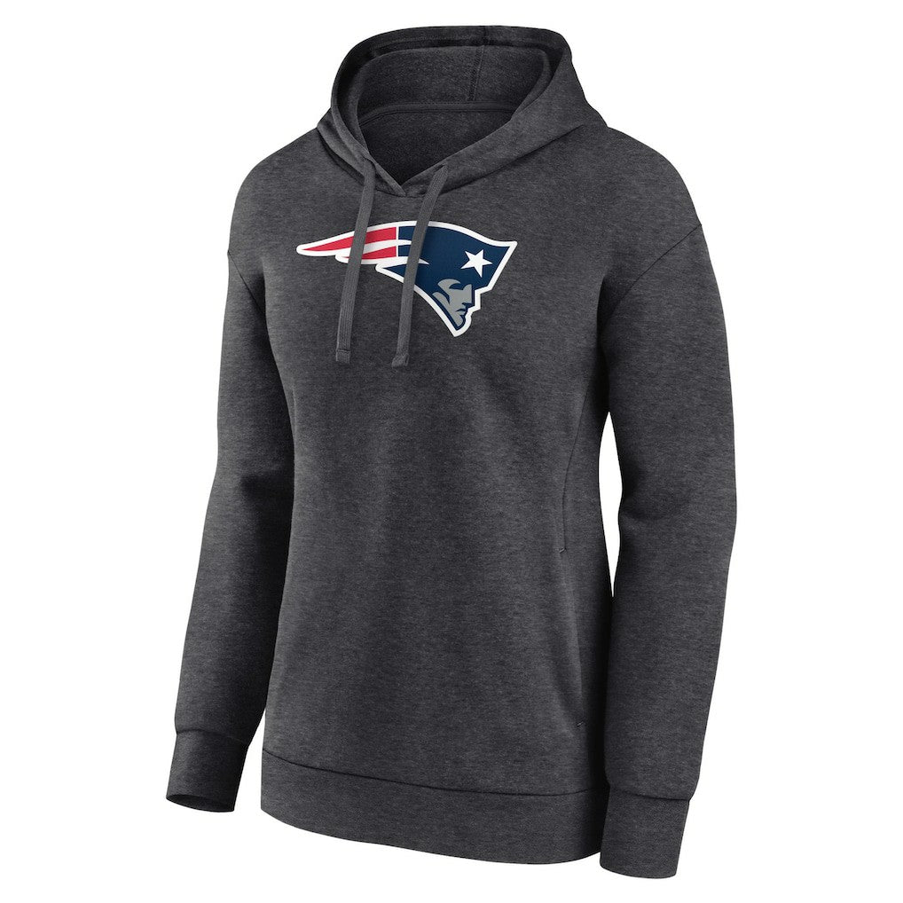 NFL New England Patriots Women's Primary Logo Pullover Hoodie
