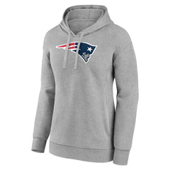 NFL New England Patriots Women's Primary Logo Pullover Hoodie