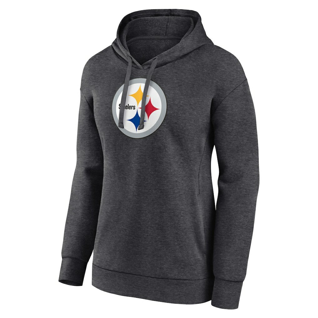 NFL Pittsburgh Steelers Women's Primary Logo Pullover Hoodie