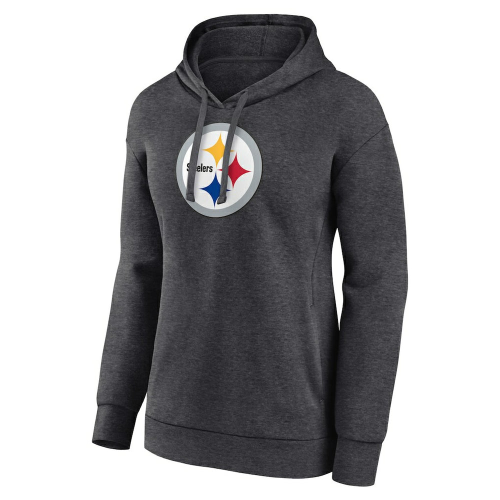 NFL Pittsburgh Steelers Women's Primary Logo Pullover Hoodie