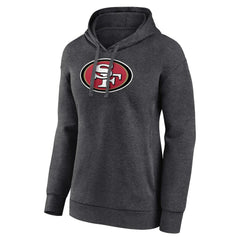 NFL San Francisco 49ers Women's Primary Logo Pullover Hoodie
