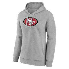 NFL San Francisco 49ers Women's Primary Logo Pullover Hoodie