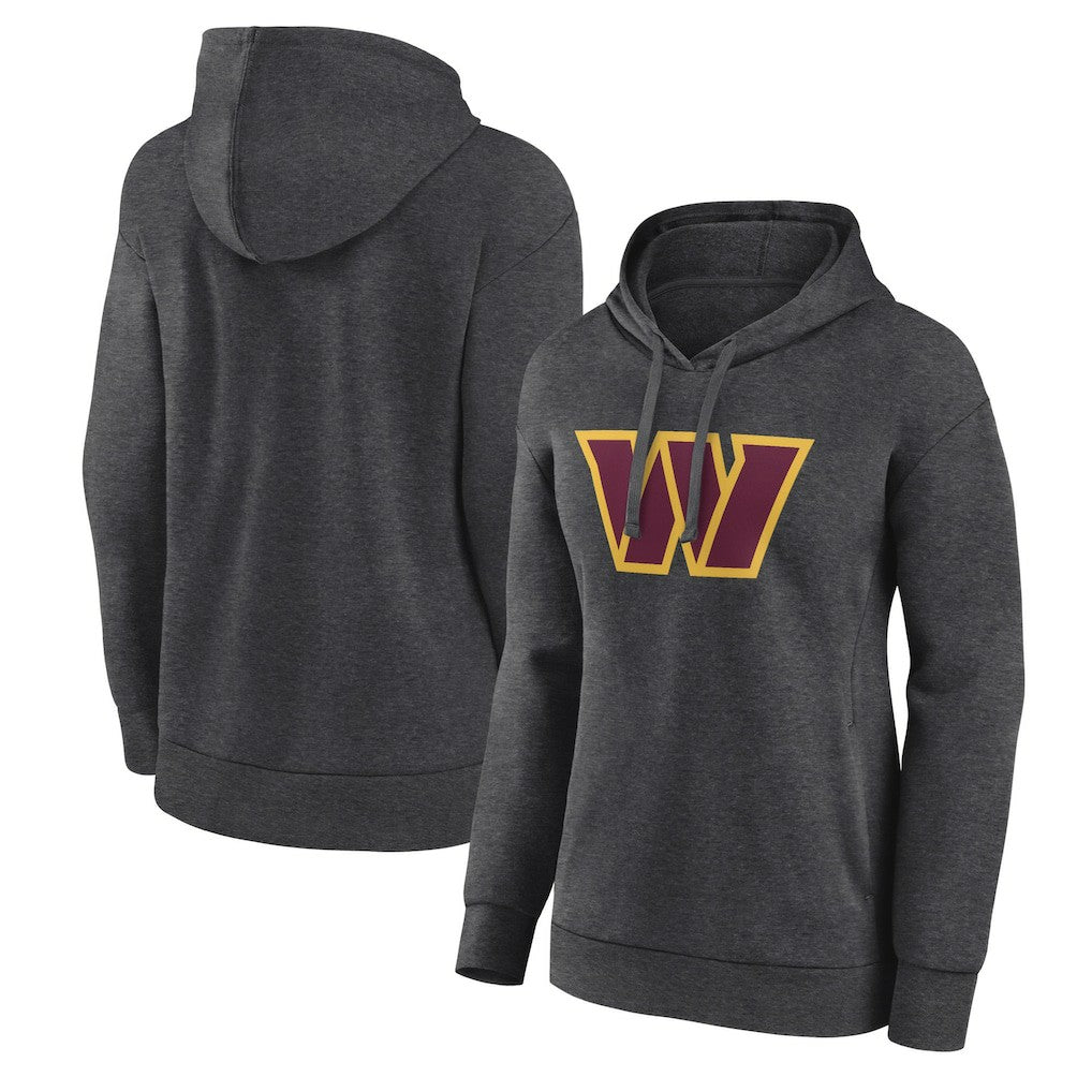 NFL Washington Commanders Women's Primary Logo Pullover Hoodie