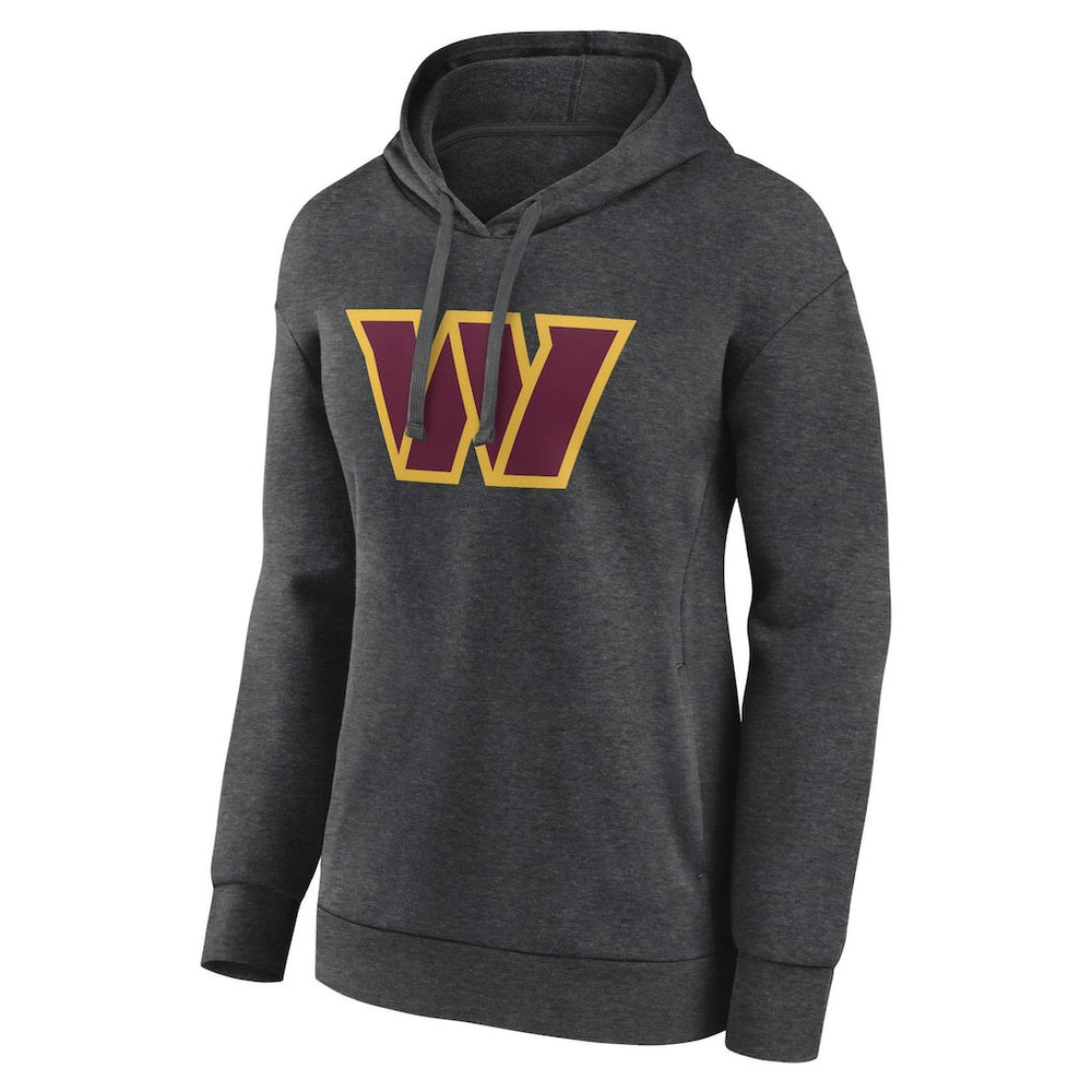 NFL Washington Commanders Women's Primary Logo Pullover Hoodie