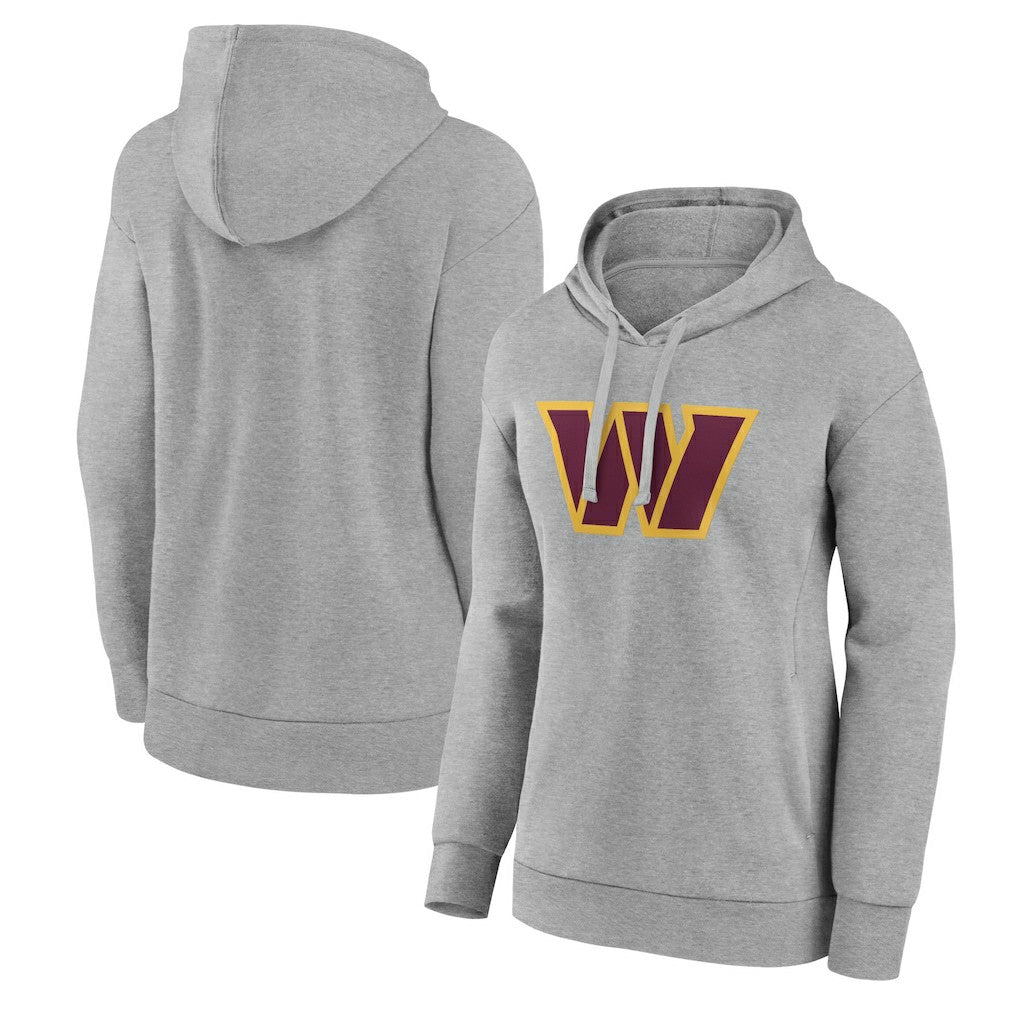 NFL Washington Commanders Women's Primary Logo Pullover Hoodie