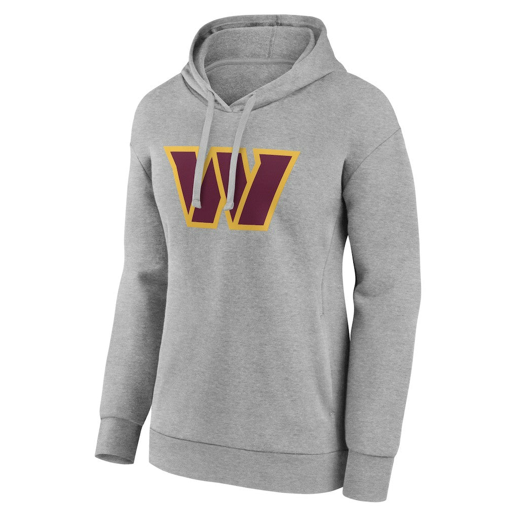 NFL Washington Commanders Women's Primary Logo Pullover Hoodie