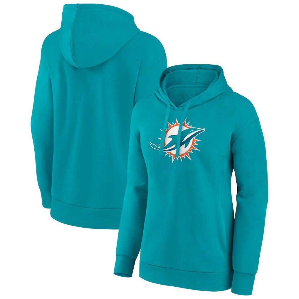 NFL Miami Dolphins Women's Primary Logo Pullover Hoodie