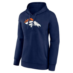NFL Denver Broncos Women's Primary Logo Pullover Hoodie