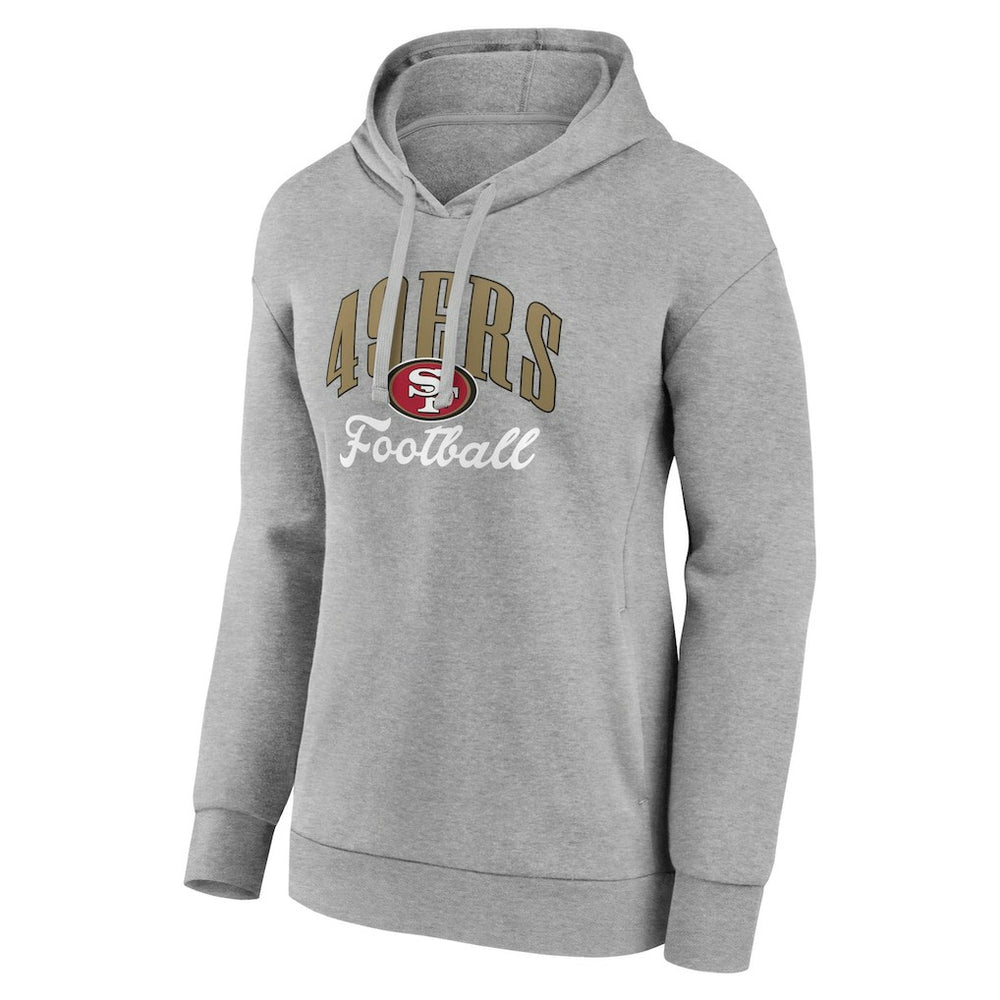 NFL San Francisco 49ers Women's Victory Script Pullover Hoodie