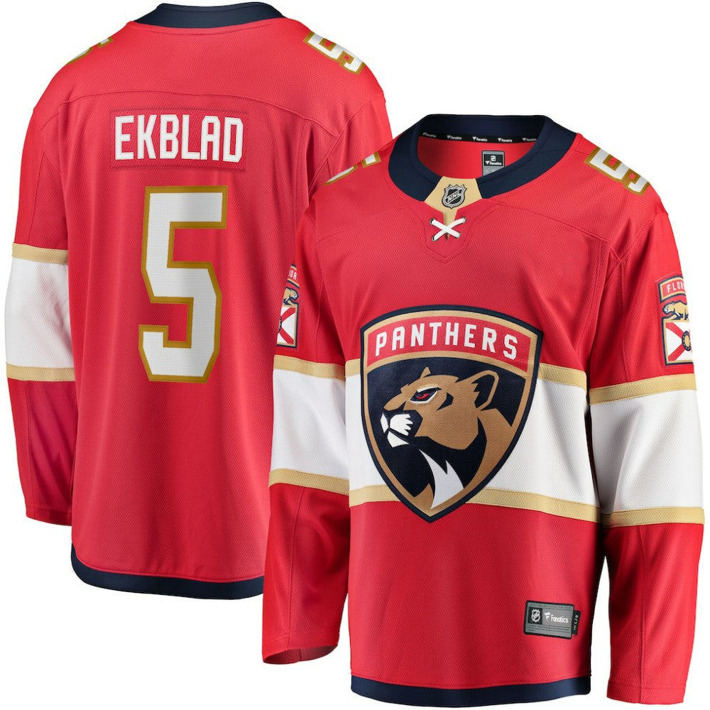 Aaron Ekblad Florida Panthers Fanatics Home Team Breakaway Player Jersey