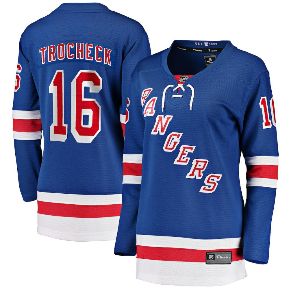 Vincent Trocheck New York Rangers Fanatics Women's Home Breakaway Player Jersey
