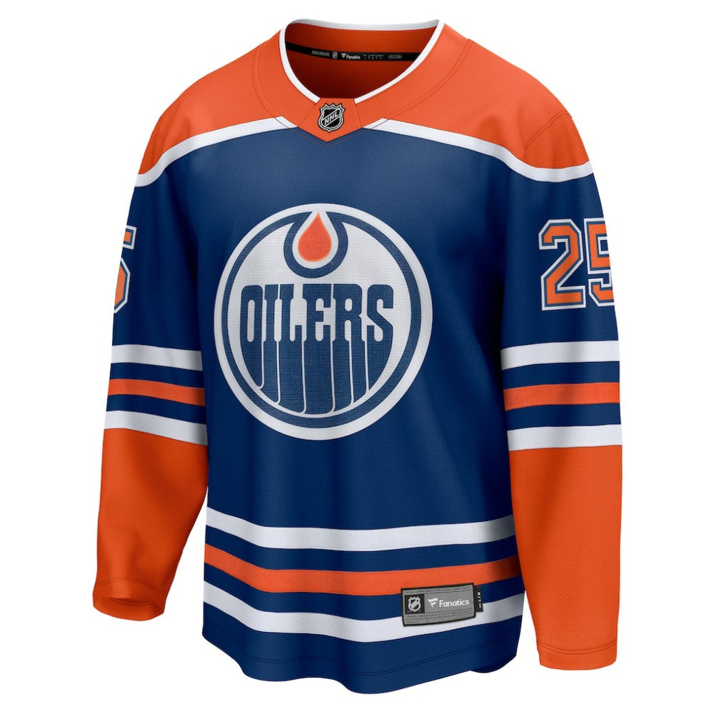 Darnell Nurse Edmonton Oilers Fanatics Home Breakaway Player Jersey