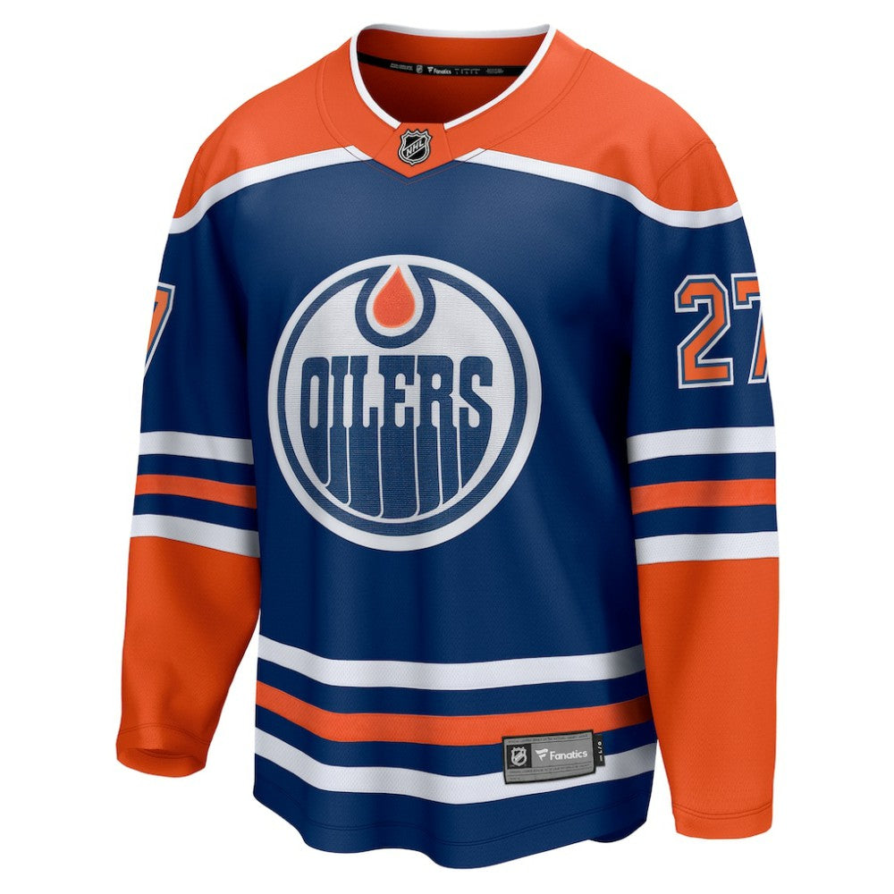 Brett Kulak Edmonton Oilers Fanatics Home Breakaway Player Jersey