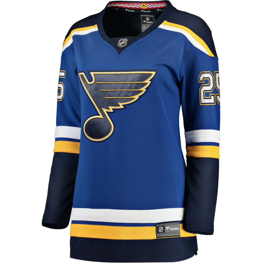 Jordan Kyrou St. Louis Blues Fanatics Women's Home Breakaway Player Jersey