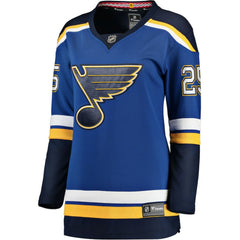 Jordan Kyrou St. Louis Blues Fanatics Women's Home Breakaway Player Jersey