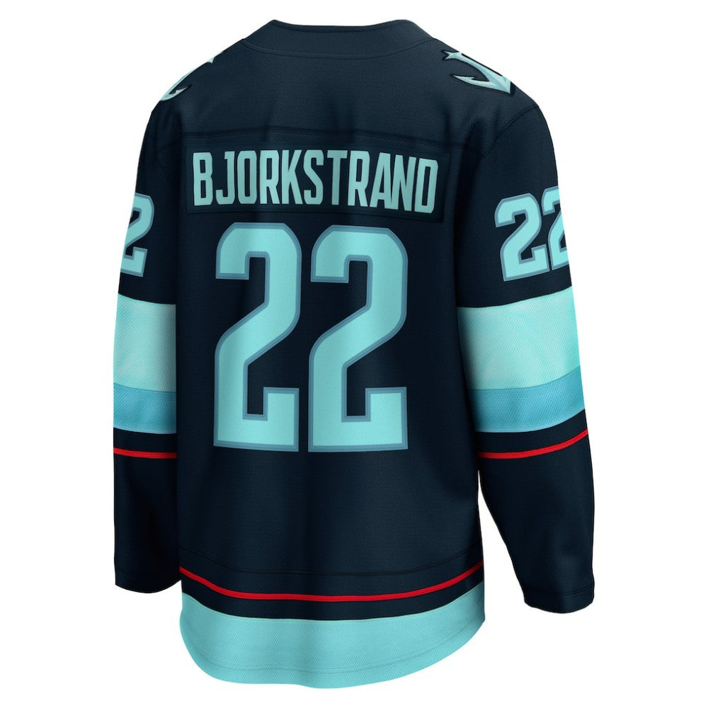 Oliver Bjorkstrand Seattle Kraken Fanatics Home Breakaway Player Jersey