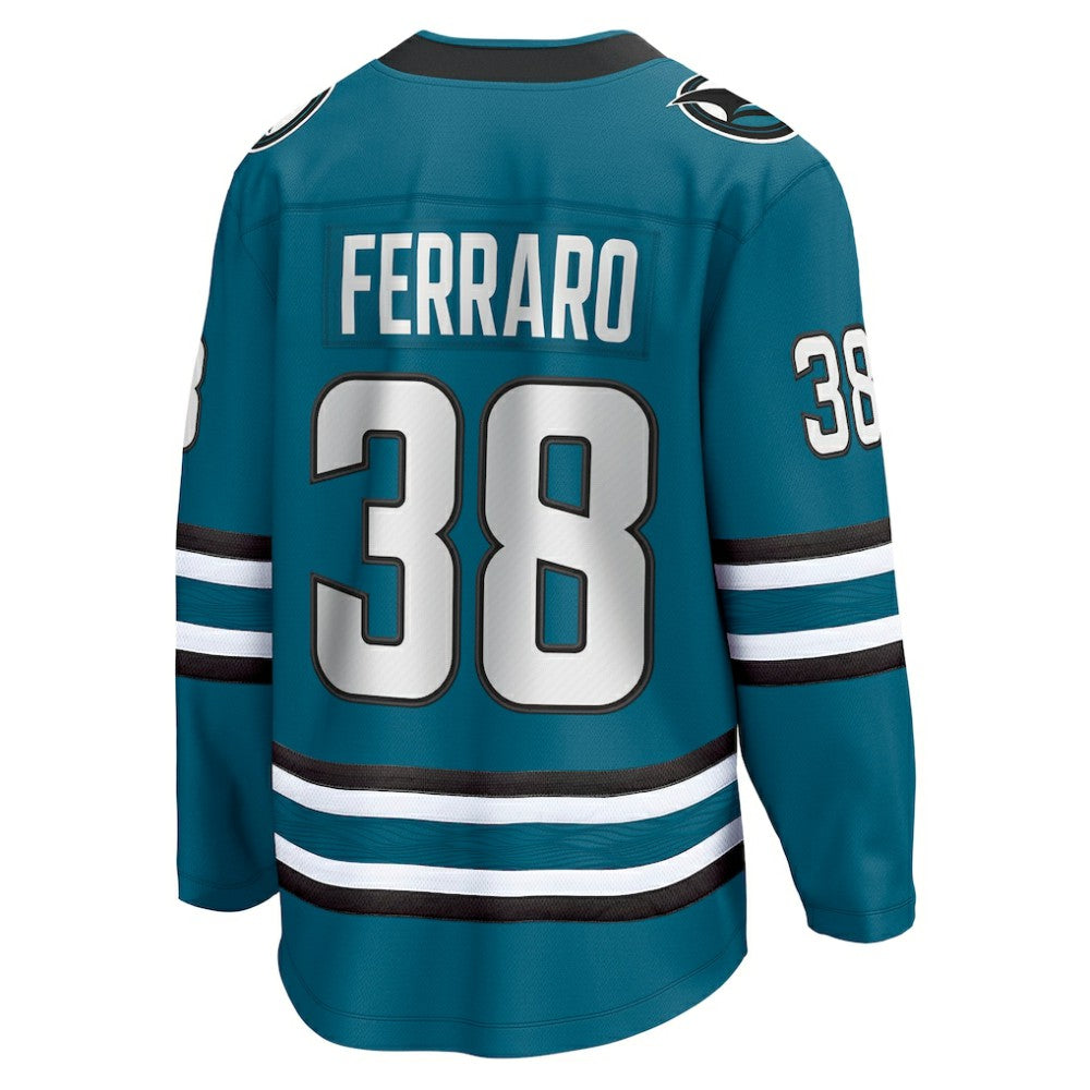 Mario Ferraro San Jose Sharks Fanatics Home Breakaway Player Jersey