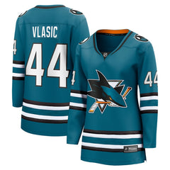 Marc-Edouard Vlasic San Jose Sharks Fanatics Women's Home Breakaway Player Jersey