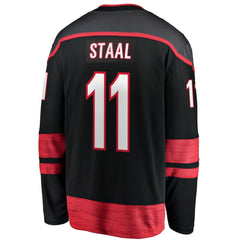 Jordan Staal Carolina Hurricanes Fanatics Home Captain Patch Breakaway Player Jersey
