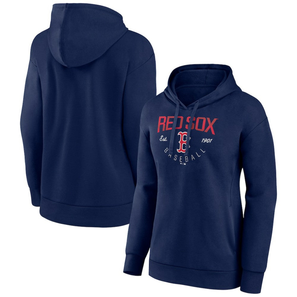 Boston Red Sox Women's Team Live For It Pullover Hoodie - Navy