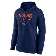 Detroit Tigers Women's Team Live For It Pullover Hoodie - Navy