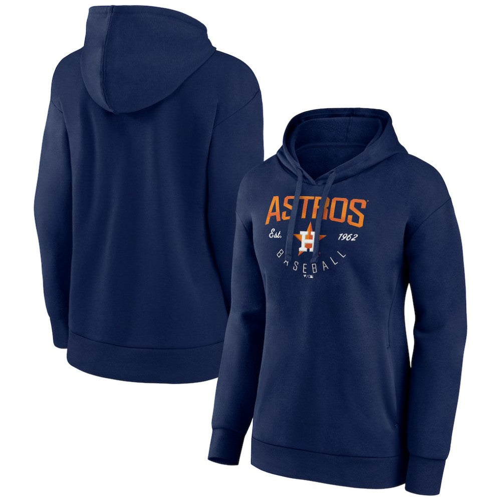 Houston Astros Women's Live For It Pullover Hoodie - Navy