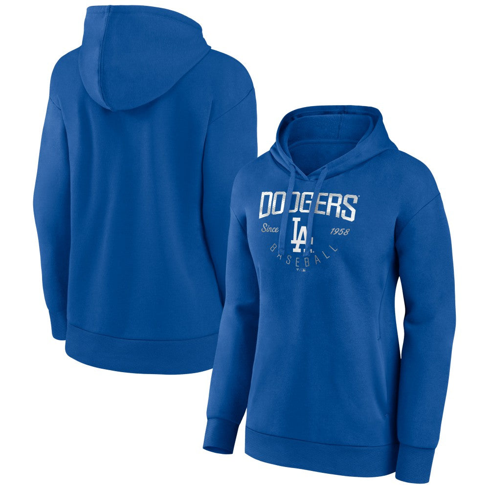 Los Angeles Dodgers Women's Team Live For It Pullover Hoodie - Royal