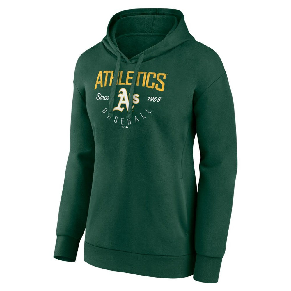 Oakland Athletics Women's Live For It Pullover Hoodie - Green