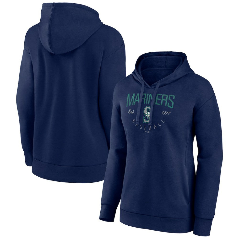 Seattle Mariners Women's Team Live For It Pullover Hoodie - Navy