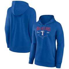 Texas Rangers Women's Team Live For It Pullover Hoodie - Royal